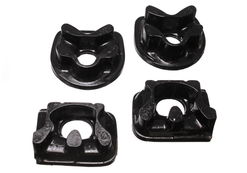 Honda Prelude Motor Mount Inserts - Energy Suspension - Polyurethane - Black - `92-`01